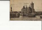 Cardiff Ingang Docks met vuurtoren 17-6-1910 Tuck s-card, Verzenden, Voor 1920, Gelopen, Engeland