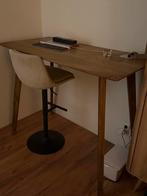 Bartafel statafel hoge tafel mangohout, Ophalen, Zo goed als nieuw