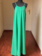 Maxi lange jurk zomerjurk wafelkatoen Vero Moda groen XL, Groen, Maat 42/44 (L), Onder de knie, Zo goed als nieuw