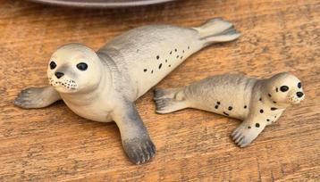 Schleich Zeehond & Baby (14801 & 14802) beschikbaar voor biedingen