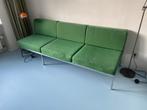Groene Design Hoekbank - 205cm, Ophalen, Gebruikt, Minder dan 75 cm, Hoekbank