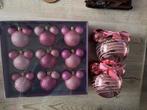 Disney Mickey roze Kerstballen - Nieuw in Verpakking en los, Diversen, Kerst, Ophalen of Verzenden, Nieuw
