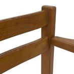 Vintage stoel webbing grenenhout jaren 70 design werkstoel, Huis en Inrichting, Stoelen, Riet of Rotan, Gebruikt, Bruin, Vintage