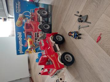 Playmobil brandweerauto beschikbaar voor biedingen