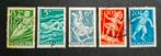 Nederland 1948 nvph nr 508-513 Kinderzegels, Postzegels en Munten, Postzegels | Nederland, Ophalen of Verzenden, Gestempeld