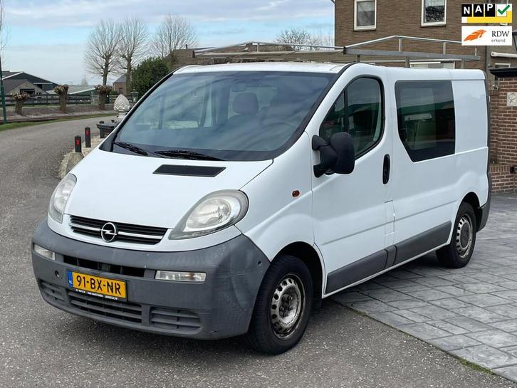 Opel Vivaro 1.9 CDTI L1H1 marge, Auto's, Bestelauto's, Te koop, ABS, Airbags, Boordcomputer, Centrale vergrendeling, Radio, Schuifdeur