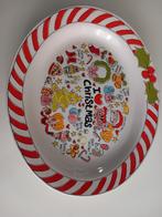 Blond Amsterdam Kerst Schaal, Porselein of Keramiek, Schaal, Rond, Ophalen of Verzenden