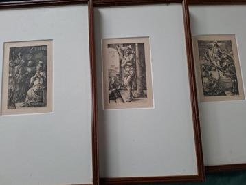 3 etsen,het leven van Christus, signatuur AD. beschikbaar voor biedingen