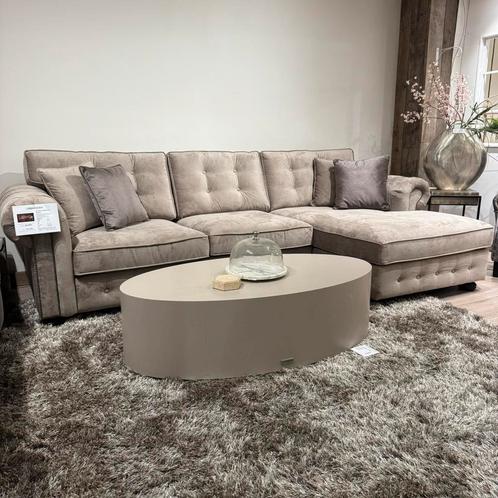 San Remo loungebank UrbanSofa, Huis en Inrichting, Banken | Sofa's en Chaises Longues, Zo goed als nieuw, Stof, Ophalen