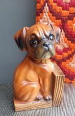 1 Vintage beeld beeldje boxerhond boxer hond 18 cm, Ophalen of Verzenden, Zo goed als nieuw, Dier