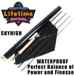 Vliegvishengel met reel, Watersport en Boten, Hengelsport | Vliegvissen, Ophalen of Verzenden, Zo goed als nieuw, Complete set