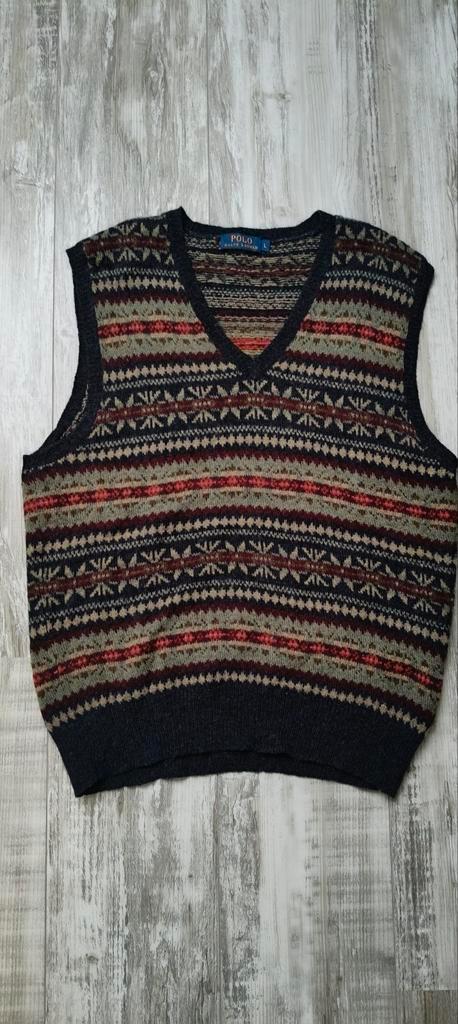 Ralph Lauren Polo Spencer - Sweater - Trui - Vest, Kleding | Heren, Truien en Vesten, Zo goed als nieuw, Maat 52/54 (L), Overige kleuren
