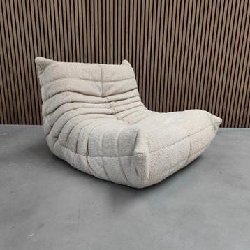 Ligne Roset Togo - beige boucle eenzits beschikbaar voor biedingen
