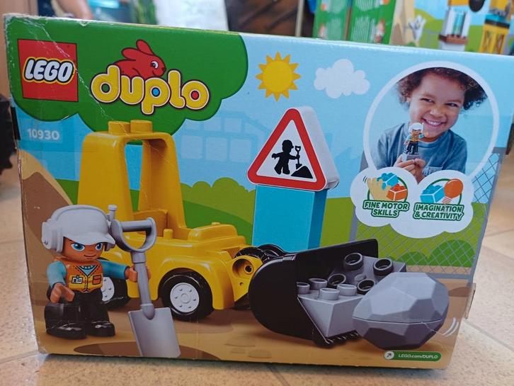 Lego Duplo 10930 Graafmachine, Kinderen en Baby's, Speelgoed | Duplo en Lego, Zo goed als nieuw, Duplo, Complete set, Ophalen of Verzenden