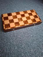 Te koop: Pools handgemaakt schaakbord met schaakstukken, Ophalen