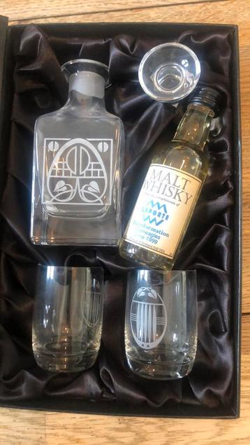 Mackintosh crystal cadeauset whisky uit 1999