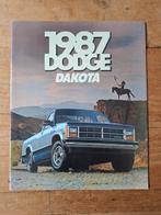 Dodge Dakota brochure - 1987, Ophalen of Verzenden, Zo goed als nieuw, Overige merken