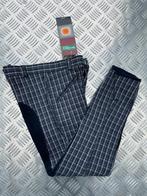 Back 2 back full seat kinderrijbroek grey/blue maat 140, Easy Rider, Kinderen, Dressuur, Nieuw