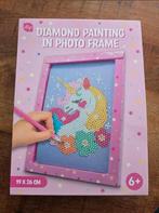 Diamond Painting Eenhoorn in Fotolijst, Ophalen of Verzenden, Nieuw, Knutselen