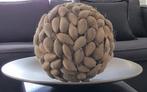 Bol van Woody Pear rond 30 cm Designdobject Wolterinck Laren, Ophalen, Zo goed als nieuw
