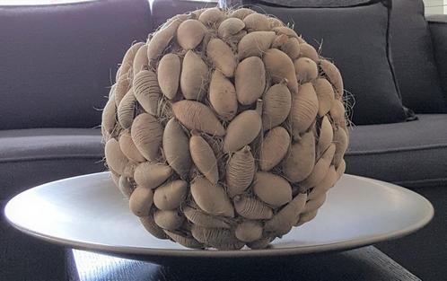 Bol van Woody Pear rond 30 cm Designdobject Wolterinck Laren, Huis en Inrichting, Woonaccessoires | Overige, Zo goed als nieuw