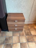 Drie ladenkastjes, ladenblokjes, nachtkastjes., Ophalen, Gebruikt, Glas, 50 tot 100 cm