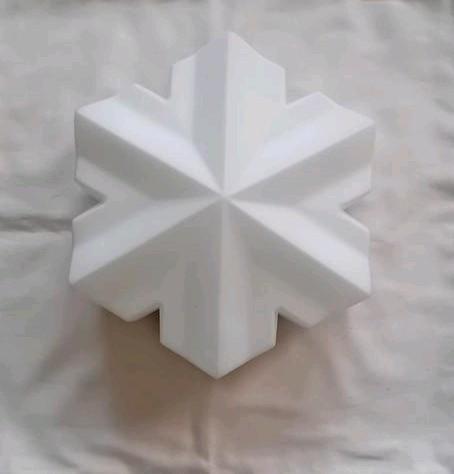 Bega snowflake lamp | Bega wandlamp | Bega Leuchten |, Huis en Inrichting, Lampen | Wandlampen, Zo goed als nieuw, Ophalen of Verzenden
