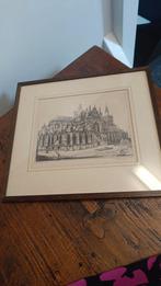 Sint Jan Gravure - Tekening Kunsthandel Hendrik de Laat, Antiek en Kunst, Kunst | Tekeningen en Foto's, Ophalen