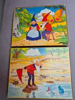 2x puzzel Piggelmee en zijn Vrouwtje en het Tovervisje 320st, Ophalen of Verzenden, Minder dan 500 stukjes, Zo goed als nieuw