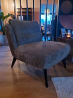 2x ribstof fauteuils met los kussen, Huis en Inrichting, Fauteuils, Ophalen, 75 tot 100 cm, Zo goed als nieuw, Stof