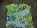 FRENDZ lichtgroen t-shirt / top met opdruk van tekst bloemen, Gebruikt, Meisje, Frendz, Ophalen of Verzenden