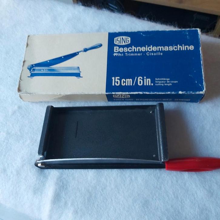Papier Snijmachine - Ising Beschneidemaschine, Hobby en Vrije tijd, Knutselen, Ophalen of Verzenden