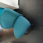 Stoel woood petrol kleur, Huis en Inrichting, Fauteuils, Ophalen, Zo goed als nieuw, Minder dan 75 cm, 50 tot 75 cm