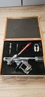 wijnopener-set incl. hefboomkurkentrekker in box, Ophalen of Verzenden, Zo goed als nieuw