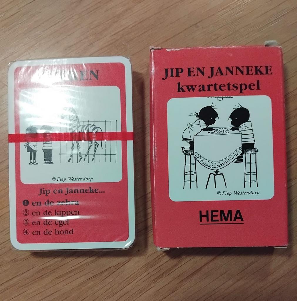 Jip en Janneke Kwartetspel - HEMA - Nieuw
