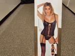 Rimba korset lingerie setje, Ophalen of Verzenden, Zwart, Setje