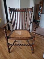 Antieke houten stoel, eind 19e/begin 20e eeuw, Antiek en Kunst, Ophalen