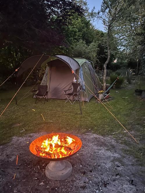 Coleman vespucci 4 pers tent met luifel, Caravans en Kamperen, Tenten, Zo goed als nieuw, Ophalen