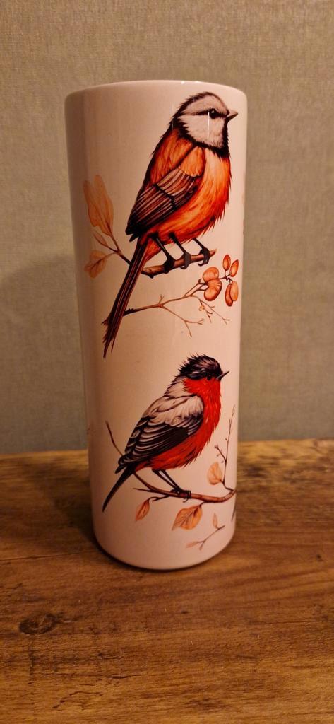 Tumbler vogels, Huis en Inrichting, Keuken | Servies, Nieuw, Kop(pen) en/of Schotel(s), Overige stijlen, Overige materialen, Ophalen of Verzenden