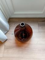 vintage vaas/fles, Ophalen, Overige kleuren, 50 tot 75 cm, Glas