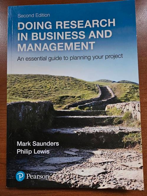 Doing Research in Business and Management - Saunders/Lewis, Boeken, Economie, Management en Marketing, Zo goed als nieuw, Management