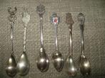 6 vintage lepeltjes oa Gero Spant de Kroon, Delft, Ede, Antiek en Kunst, Ophalen of Verzenden