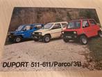 Jaren 80 Duport 511 compacte auto brommobiel kaart porto2,75, Ophalen of Verzenden, Zo goed als nieuw, Algemeen