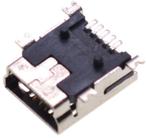 5-pins mini USB SMD A9LC vrouwelijke connector, Nieuw, Ophalen of Verzenden