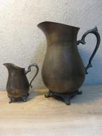 Antieke brocante metalen kannen, Antiek en Kunst, Curiosa en Brocante, Ophalen of Verzenden