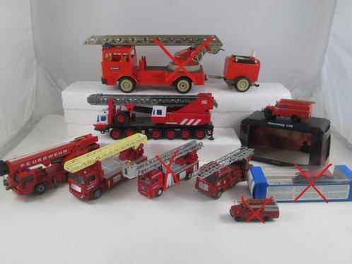 Brandweer verschillende schalen Siku /Atlas /Delprado/Eligor, Hobby en Vrije tijd, Modelauto's | 1:43, Nieuw, Auto, Overige merken