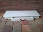 Wandplankje met lade - Wit wand  kastje.80 cm. X 25 cm., Huis en Inrichting, Woonaccessoires | Wandplanken en Boekenplanken, Ophalen