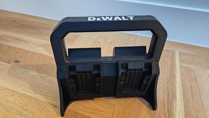 DeWALT 18V accu / batterij houder incl. wandhouder, Doe-het-zelf en Verbouw, Gereedschap | Boormachines, Nieuw, Ophalen of Verzenden