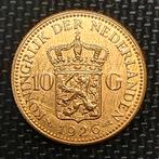1926 Gouden tientje 10 Gulden -Wilhelmina naslag vergulding, Verzenden, Goud, Koningin Wilhelmina, Losse munt