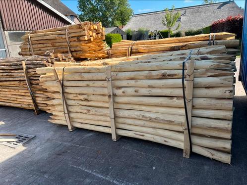 Kastanje Robinia palen zonnedoek schaduwdoek schutting, Tuin en Terras, Palen, Balken en Planken, Nieuw, Palen, 250 cm of meer